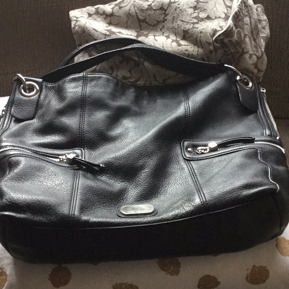 Anne Klein leather hobo - Picture 3 of 5